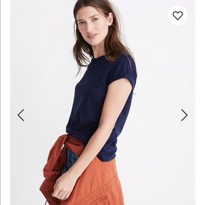 Madewell Navy Crewneck